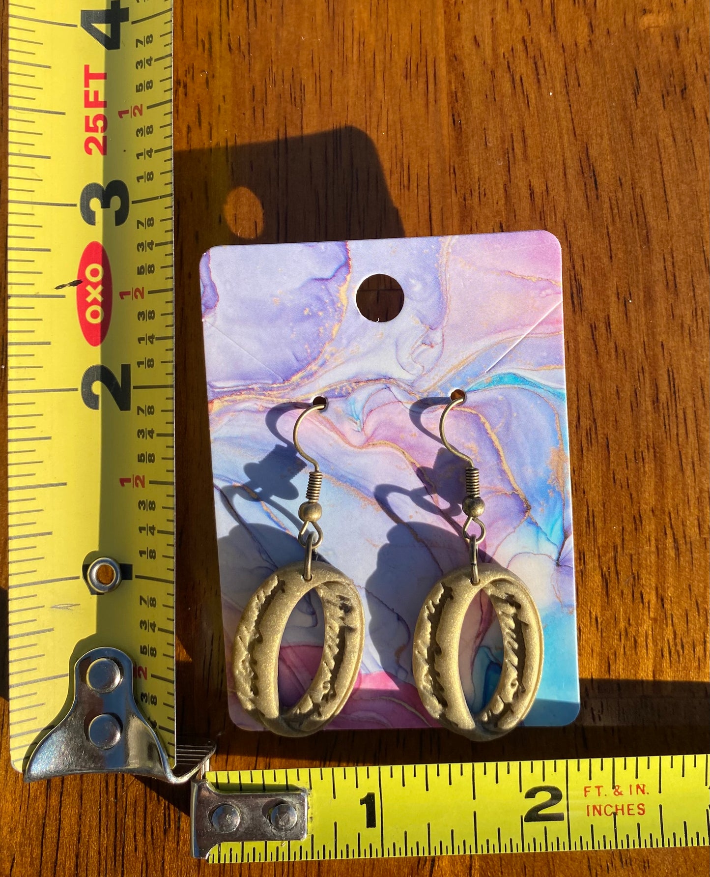 Precious Singluar Ring Earrings