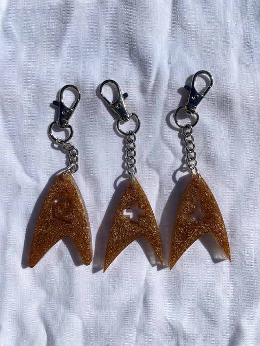 Star Trek-Themed Keychains