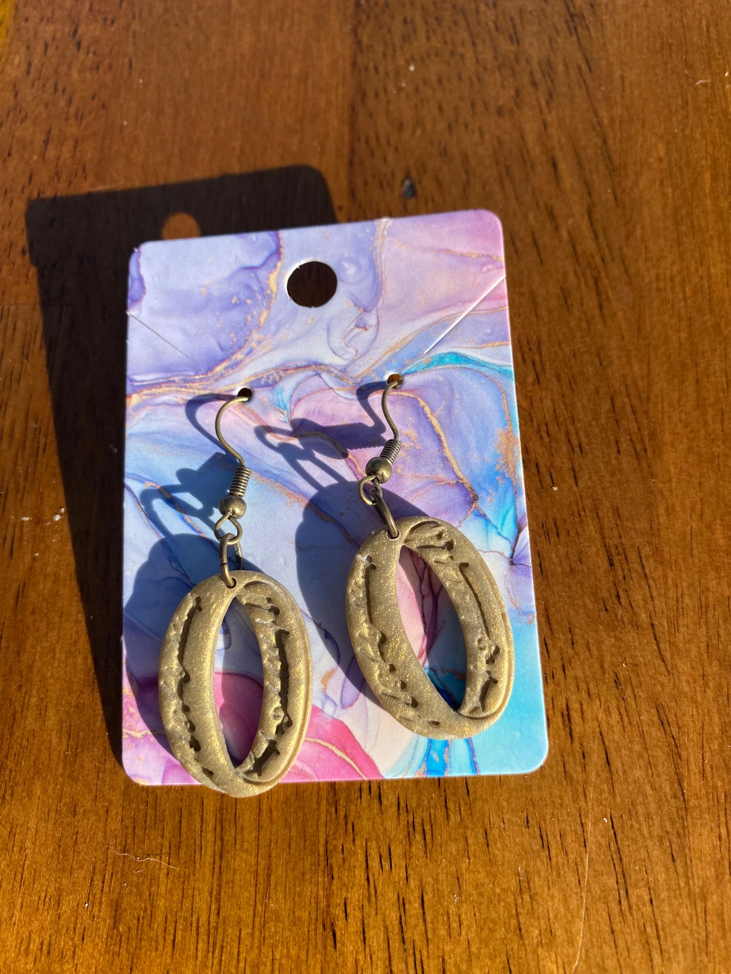 Precious Singluar Ring Earrings