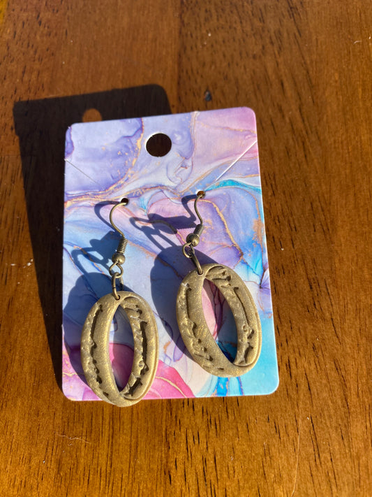 Precious Singluar Ring Earrings