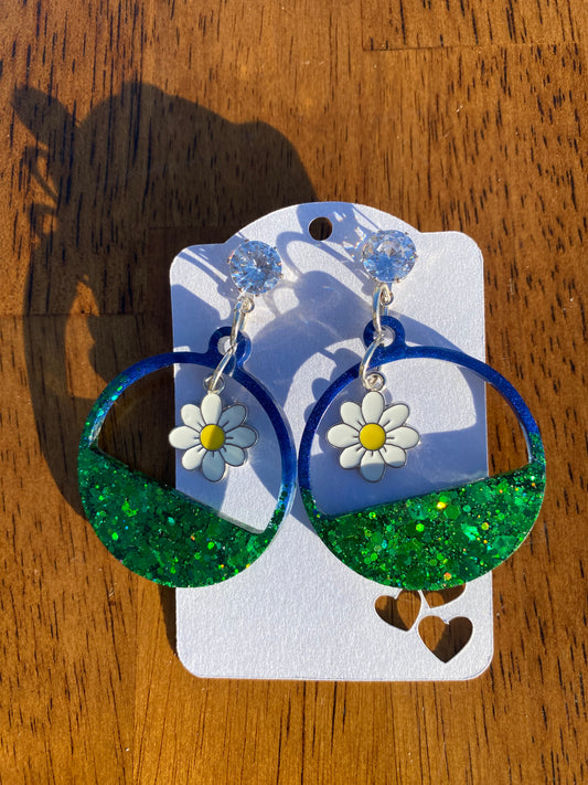 Springtime Daisy Earrings